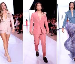 Sandra Noguera, uno de los nombres emergentes en el fashion system hondureño, nos llevó a profundizar en los colores más delicados y hermosos del fondo del mar con una colección que toma un singular coral como punto de partida. Su paso por la X edición de BAC Estilo Moda dejó una estela de tonalidades exquisitas y en perfecta armonía, un viaje sensorial que sedujo a la audiencia.