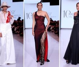 Las pasarelas de BAC Estilo Moda 2025 fueron testigos de las creaciones de la joven Julieth Ortega, quien convirtió las emociones de Blanca Olmedo en delicadas piezas: desde vestidos blancos que evocaban pureza, rojos intensos que transmitían pasión, hasta elegantes negros de gala que simbolizaban melancolía.