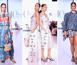 Nostalgia, belleza y armonía, eso fue lo que vimos en cada prenda de la colección Verano Eterno que María Mírame presentó en las pasarelas de BAC Estilo Moda. Una explosión de estampados en los que reconocimos el alma de sus creadoras: Francesca Heyer y Sandra Yacamán