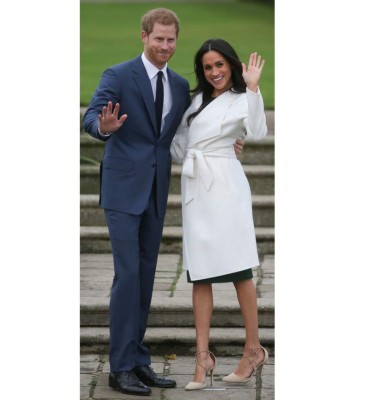 Meghan y Harry anunciaron su compromiso real