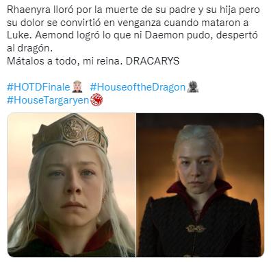 Los mejores memes del final de temporada de House of the Dragon