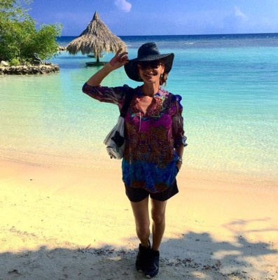 Michael Douglas y Catherine Zeta-Jones en Roatán