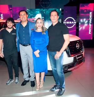 Ricardo Calzado, Roberto Renderos, Diana Pineda y Gabriel Castillo.