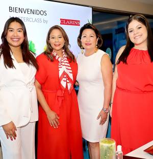 Keren Ayestas, Alejandra Andrade, Marcia Vásquez y Melissa Cáceres.