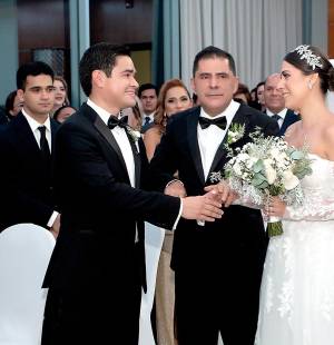 Así fue la boda de Edwin y Gloria