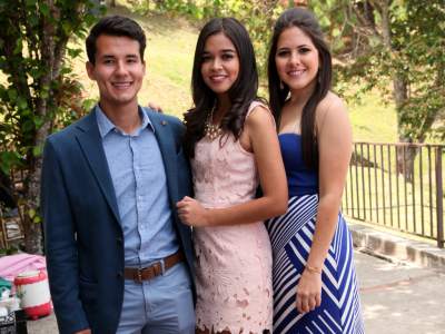 Leonardo Mojica, Emine González, Olga Handal