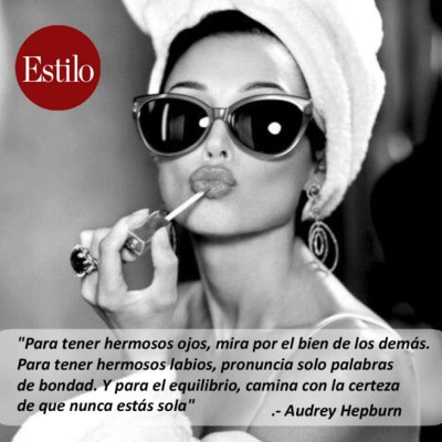 ¡Audrey Hepburn en frases!