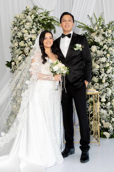Yitzhak Burgos y Andrea Altamirano