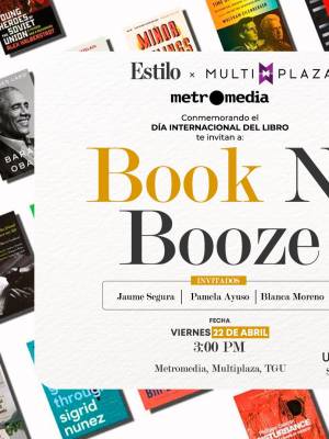 Revista Estilo y Multiplaza presentan Book n’ Booze
