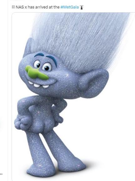 Lil Nas ha llegado a la Met Gala.