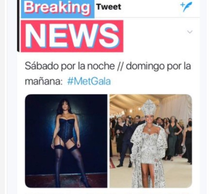 Los memes de la MET Gala 2018