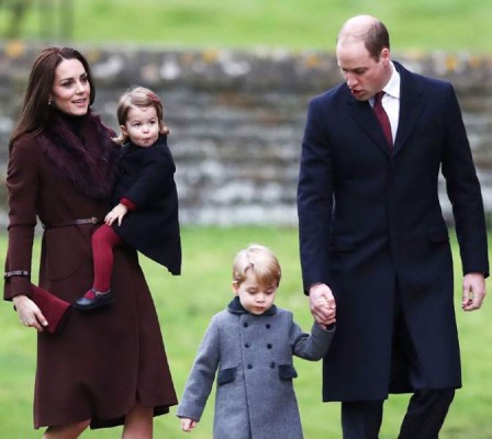 La Princesa Charlotte también estuvo presente