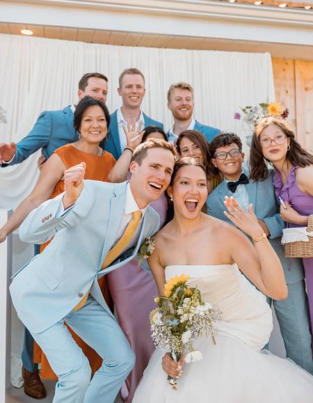 Así fue la boda de Benjamín Kummer &amp; María Hernández