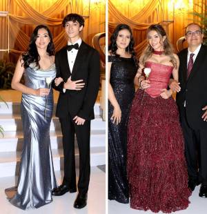 Entre sonrisas y emoción los seniors 2026 del Liceo Franco Hondureño desfilaron junto a sus padres llenos de orgullo en el Hotel Plaza Juan Carlos en su prom night marcando el inicio de una noche inolvidable junto a sus compañeros y familia.