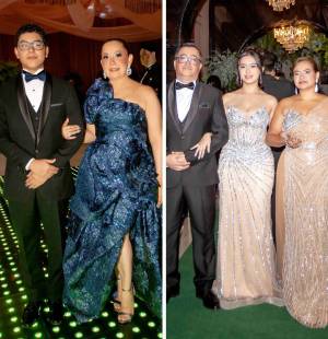 Esa noche de fiesta, la alegría era evidente en el rostro de los padres de la generación 2026 de la Kiddy Kat Bilingual School &amp; Morazzanni Institute, al prepararse para el sublime acto de desfilar con sus hijos para bailar el vals de graduación.