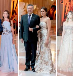 Emotivas notas musicales y luces iluminaron la alfombra instalada para el especial desfile de padres e hijos de la clase 2026 de la Seran School, en el salón Napoleón, del hotel Copantl &amp; Convention Center. El momento quedo eternizado en cada uno de los graduados y los invitados que fueron testigos de la especial celebración.