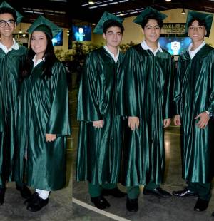 Los seniors 2025 de la Elvel School recibieron su título de bachillerato durante una solemne ceremonia realizada en las instalaciones de su escuela, donde autoridades escolares exaltaron los logros de la promoción José Francisco Morazán Quesada. Vestidos con sus togas verdes, en honor al color de su emblema, la nueva generación de graduados compartió con sus orgullosos padres.