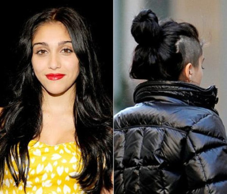 Madonna molesta con Lourdes