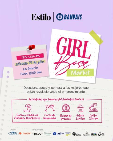 Acompáñanos a Girl Boss Market 2025 en Tegucigalpa