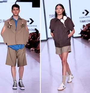 Prensar Flores es la colección con la que Tirso Rubio reconfirmó su talento y visión personal en la X edición de BAC Estilo Moda. Se trata de una apuesta inspirada en el mundo botánico, la evolución de las plantas y como su morfología ha cambiado a lo largo del tiempo.