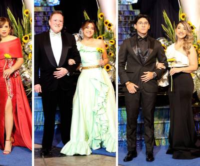 Desfile padres e hijos de la prom 2025 de Dowal School