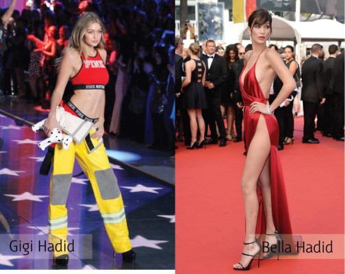 Gigi y Bella Hadid (debut)