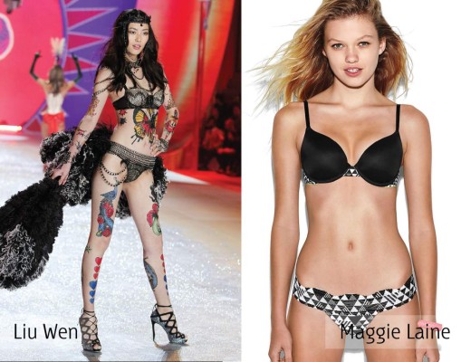 Liu Wen y Maggie Laine (debut)