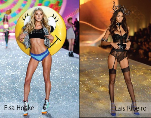 Elsa Hooke y Lais Ribeiro (Ángel)