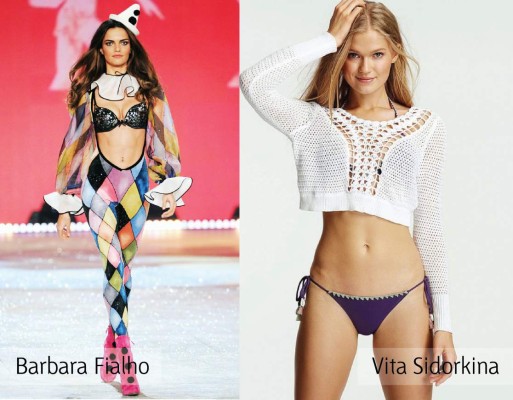 Barbara Fialho y Vita Sidorkina