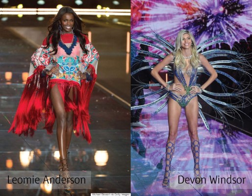 Leomie Anderson y Devon Windsor