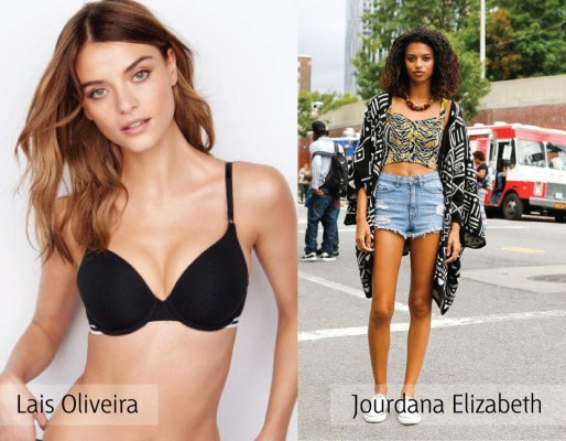 Lais Oliveira (debut) y Jourdana Phillips (debut)
