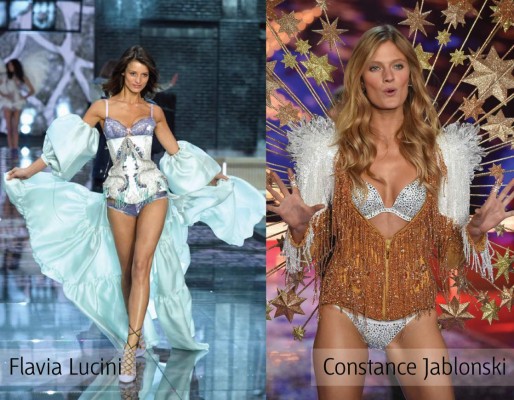 Flavia Lucini y Constance Jablonski