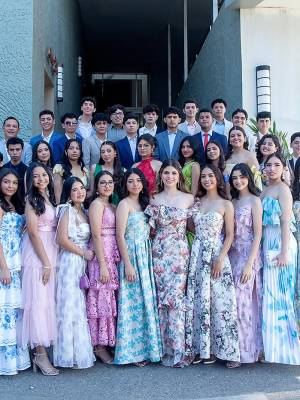 Senior breakfast 2025 de la Academia Americana de San Pedro Sula