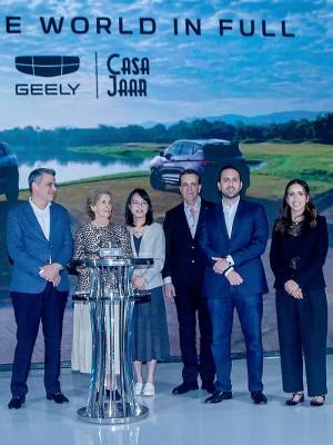 Casa Jaar presenta tres modelos insignia de Geely