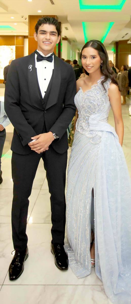 Santiago Portillo e Ivana Castillo.