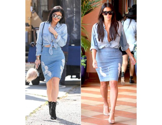 Kim Kardashian y Kylie Jenner ¿rivalidad entre hermanas?