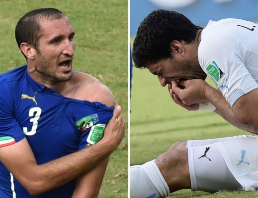 Mordisco de Suárez resucita en Copacabana