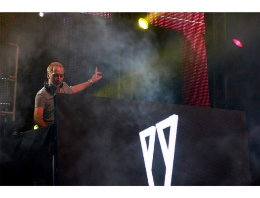 Paul Van Dyk fue otro de los dj's que estuvieron dando conciertos en el país.