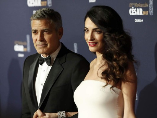 George y Amal Clooney son papás