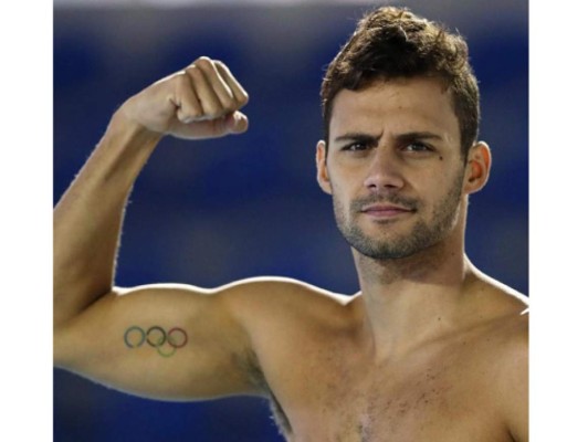 Leonardo de Deus, deportista brasileño dentro de la disciplina de natación, campeón dos veces de los juegos panamericanos en el estilo de mariposa
