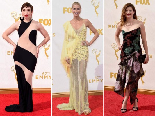 Las mejor y peor vestidas de los Emmys 2015