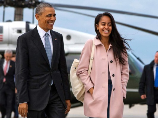 La hija mayor de Obama siempre se ha caracterizado por un comportamiento recatado, dentro y fuera de la Casa Blanca