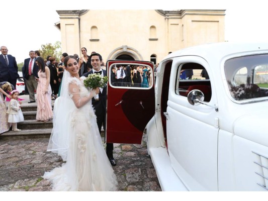 La boda religiosa de Adriana Corrales y Xavier Lacayo