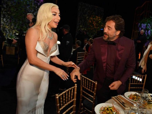 Javier Bardem y Lady Gaga.