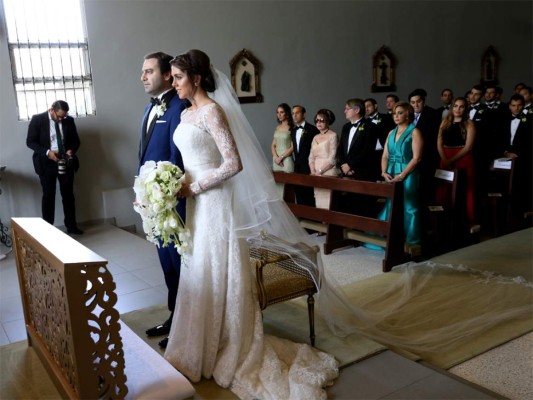 La boda religiosa de Daniela Misas y Oscar Kafati