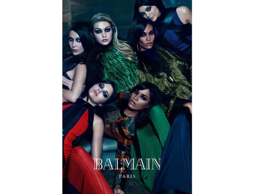 Hermanas Jenner, Small y Hadid, protagonistas de campaña de Balmain