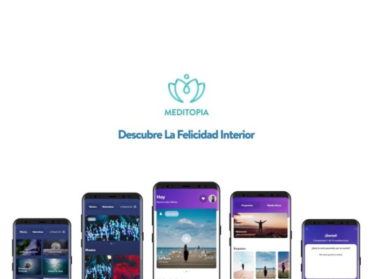 5. Meditopia. Esta aplicación líder te ayuda a reducir el estrés, dormir bien, amar y encontrar la paz con más de 150 meditaciones en inglés, español y turco. Puedes aprender a meditar, escuchar música y sonidos de naturaleza gratuitos para relajarte y centrarte en diferentes temas con programas especializados que incluyen Respiración, Liberar estrés, Dormir bien, Aceptación, Autoconfianza, Compasión, Gratitud y Motivación.