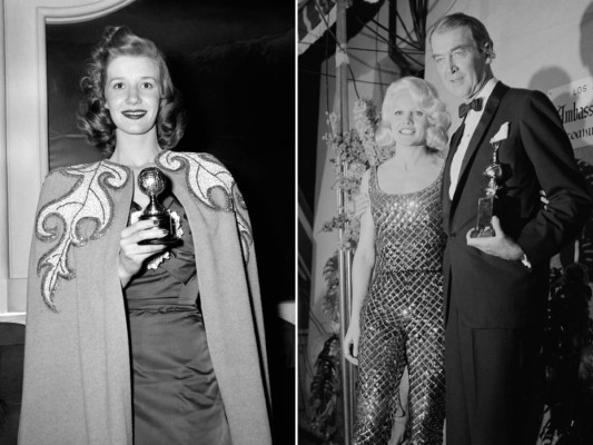 Lois Maxwell, 1947 / James Stewart y Carol Baker, 1965