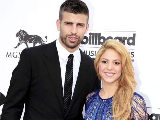 Gerard Piqué y Shakira Mebarak.