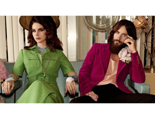 Lana del Rey y Jared Leto juntos en campaña para Gucci